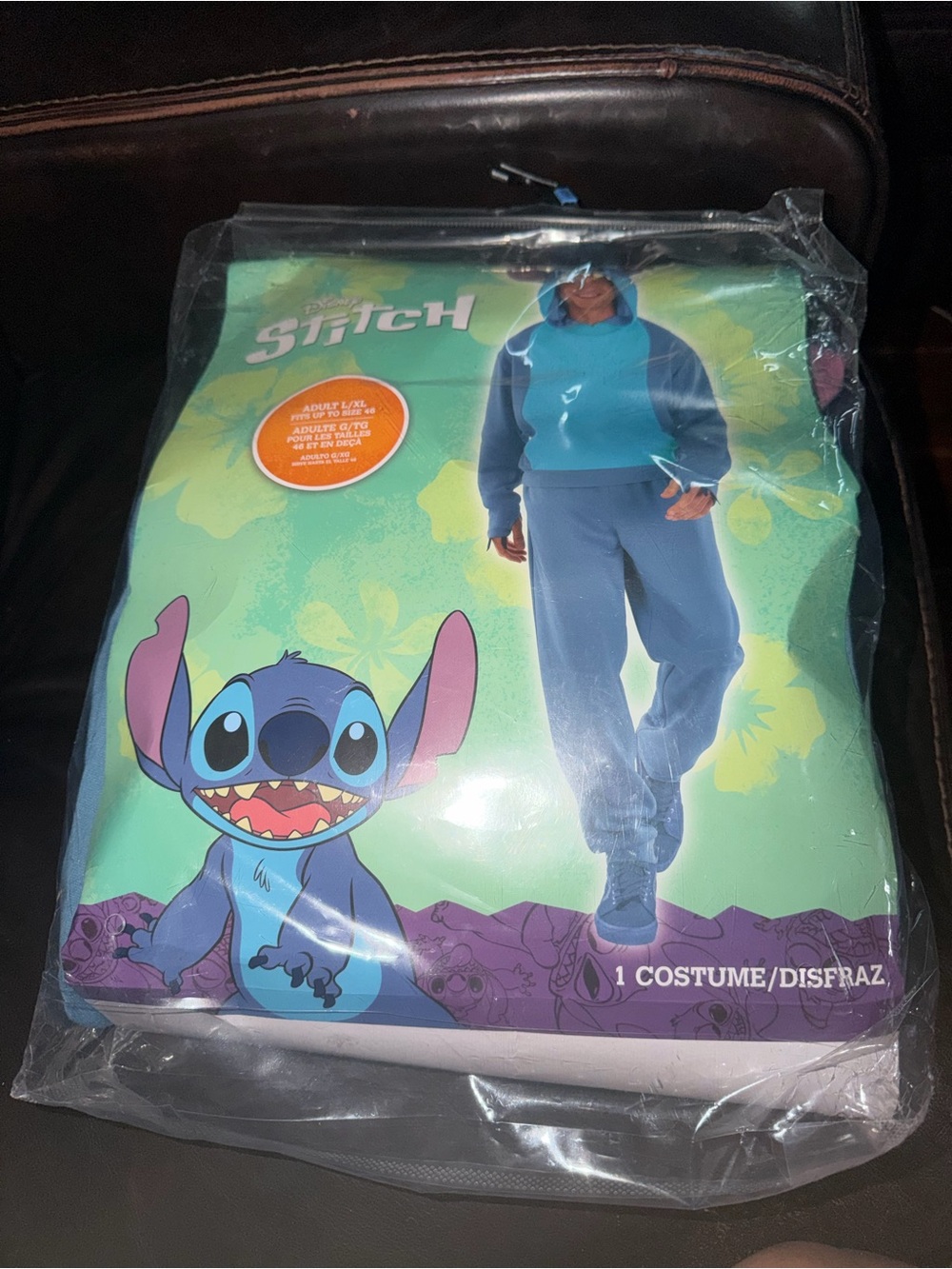 Disney Stitch Blue Hoodie and Jogger Costume